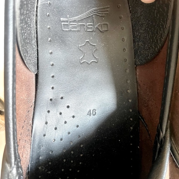 Dansko men brown clog — only worn once - Picture 7 of 9